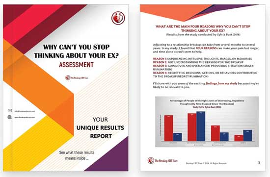 Quiz: Why can you stop thinking about your ex?